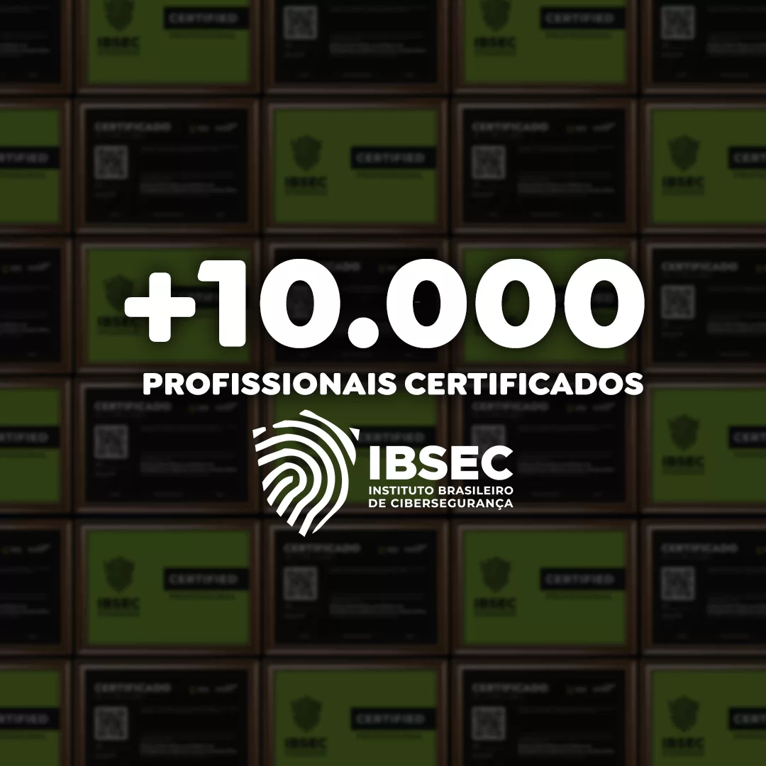 Parabéns a todos #IBSECers 🚀 pela conquista! Já somos +10.000 profissionais certificados no Brasil e no mundo.
